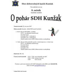 8. ročník hasičské soutěže O pohár SDH Kunžak