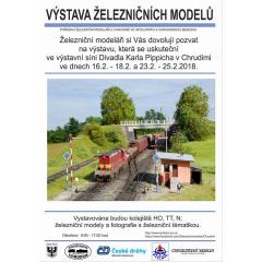 Výstava železničních modelů v Chrudimi 2018