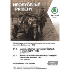 Přednáška: Automobilismus v severních Čechách 1900 - 1925