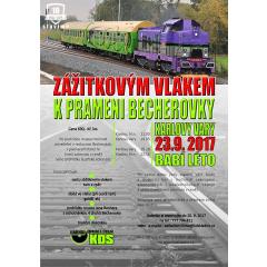 Zážitkovým vlakem k prameni Becherovky - 23.9.2017