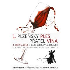 Plzeňský ples přátel vína 2018