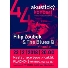 Filip Zoubek & The Blues Q - akustický koncert k narozeninám