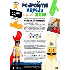 Podpořme Arpidu s chutí 2016