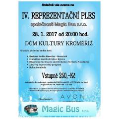 IV. reprezentační ples společnosti Magic Bus