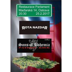 Sons of Bohemia a Rota v Ostravě