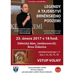 Legendy a tajemství brněnského podzemí