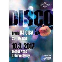 DISCO večer - hraje DJ CÍBA