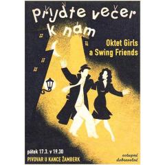 Koncert Oktet Girls a Swing Friends v Žamberku