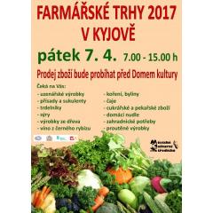 Farmářské trhy 2017 v Kyjově