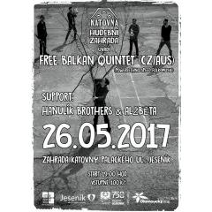 Hudební zahrada Katovny - Free Balkan Quintet (CZ/AUS)