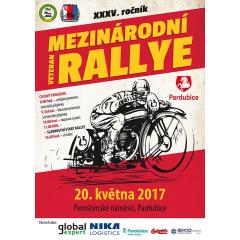 XXXV. Veteran rallye Pardubice 2017