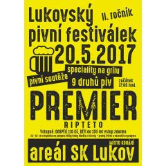 II. Lukovský pivní festiválek 2017
