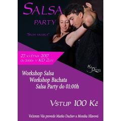 Salsa párty s výukou
