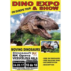 Opava putovni vystava Dinosauru 2017