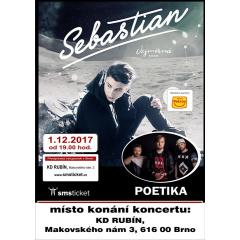 Vesmírná tour - Dvojkoncert - Sebastian a Poetika