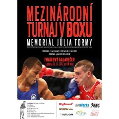 Mezinárodní turnaj v boxu. Memoriál J. Tormy