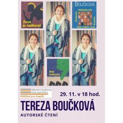 Tereza Boučková - autorské čtení