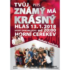 Sportovní ples - Horní Cerekev 2018