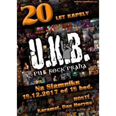 20 let kapely UKB rock Praha