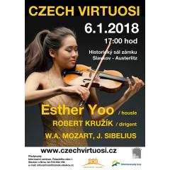 Benefiční koncert houslistky Esther Yoo a Czech Virtuosi