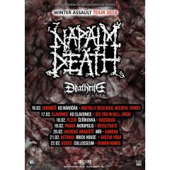 Napalm Death / Deathrite / Kandar