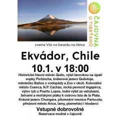 Ekvádor, Chile cestovatelská beseda