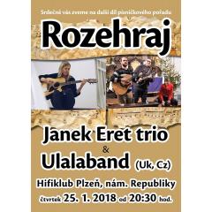 Janek Eret trio a Ulalaband v Hifáči