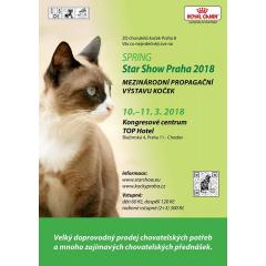 Spring Star Show Praha 2018 Výstava koček