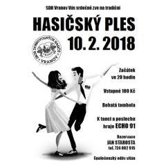 Hasičský ples Vranov 2018