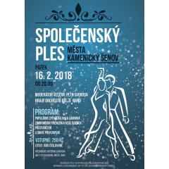 Společenský ples města Kamenický Šenov 2018