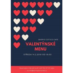 Valentýnské menu 2018