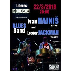 Ivan Hajniš Blues Band & host Lester Jackman (Trinidad)