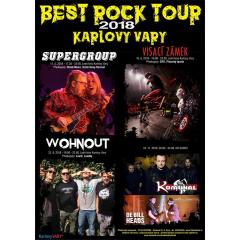 BEST ROCK TOUR K.Vary 2018 - Supergroup, Visací zámek, Wohnout