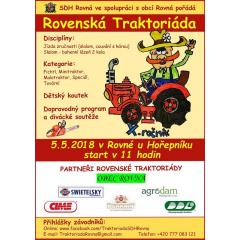 Rovenská traktoriáda 2018