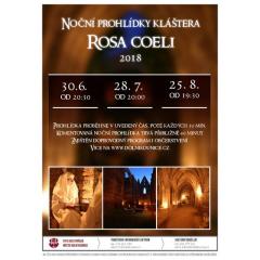 Noční prohlídky kláštera Rosa Coeli 28.7.2018