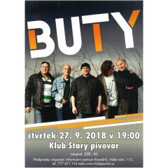 Koncert kapely BUTY 2018