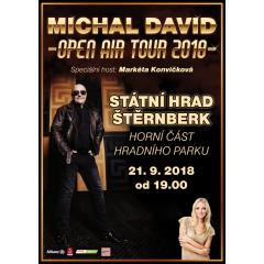 Michal David - OPEN AIR TOUR 2018