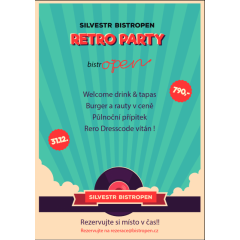 Silvestrovská retro party 2018