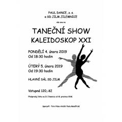 Taneční show Kaleidoskop 5. 2. 2019