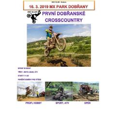 První Dobřanské Crosscountry 2019