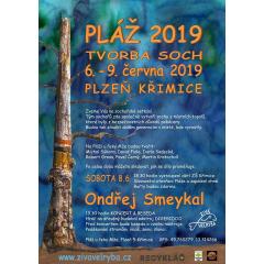 Sochařské setkání Pláž 2019 s koncertem Ondřeje Smeykala
