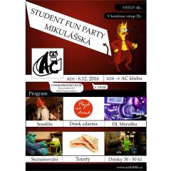 Student Fun Party - Mikulášská