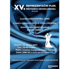 XV. reprezentační ples městského obvodu Poruba 2017