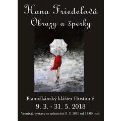 Vernisáž výstavy: Hana Friedelová - Obrazy a šperky