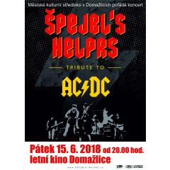 Koncert ŠPEJBLS HELPRS – tribute to AC/DC