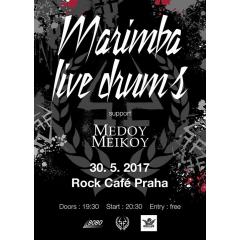 Marimba Live Drums - Párty v Rock Café [FreeZone]