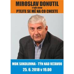 Miroslav Donutil v MDK Sokolovna 2018