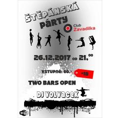 Štěpánská party Club Zavadilka 2017