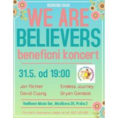 We Are Believers benefiční koncert v RedRoomu