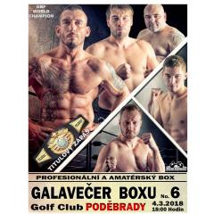 Galavečer boxu v Poděbradech 2018